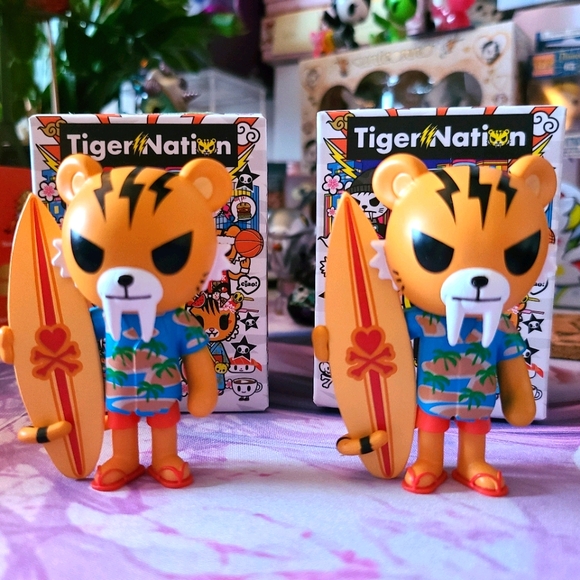 tokidoki Toys Tokidoki Figure Shaka Tiger Nation Poshmark
